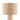 Designer Table Lamp with Cream Wool Base and Shade with Inner Lining