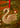 Gold Metal Swan Christmas Decoration