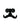 Black Moustache Cast Iron Coat Hook
