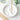 White Full Moon Incense Holder 
