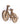 Gold Bicycle Coat Hook (to be bought in qtys of 2)