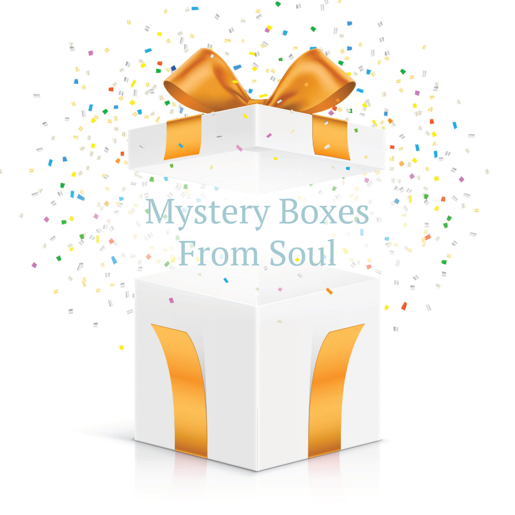 mystery boxes gold soul candles