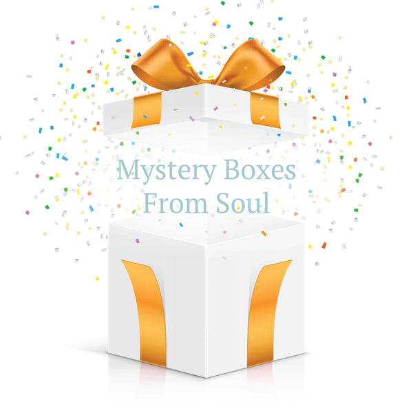 mystery boxes gold soul candles